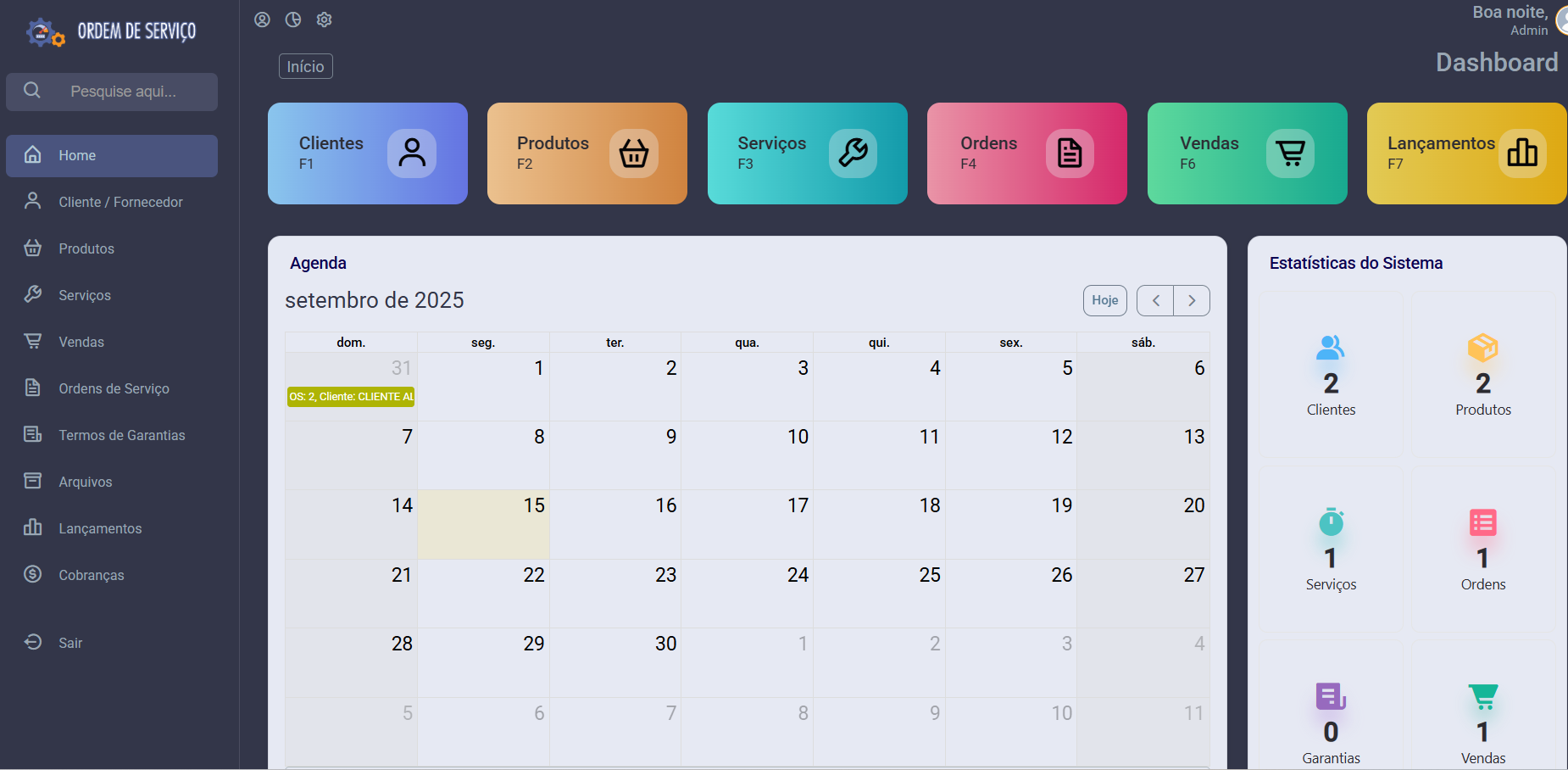 Script PHP Ordem de Serviço Master – PHP 8.2